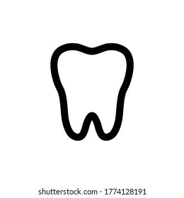 Vector icon of gear. Illustration of Dental Medical symbol on eps 10
