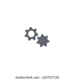 Vector icon gear mechanism