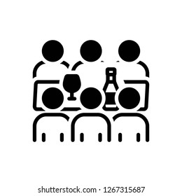 Vector icon for gettogether
