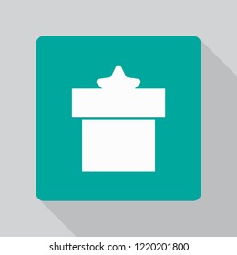 Vector icon gift 10 EPS