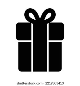Vector Icon Gift. Gift Box Icon Vector.