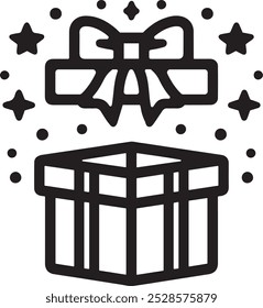  Vector Icon For Gift Box.