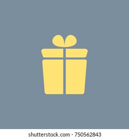 Vector icon of Gift Pack. Eps-10. 