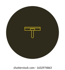 vector icon with glass cleaner