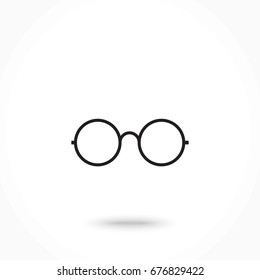 Vector icon glasses