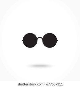 Vector icon glasses