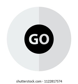 Vector icon go