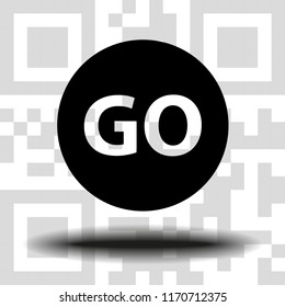 Vector icon go