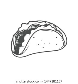 Vector icon or graphic design element with fast food theme