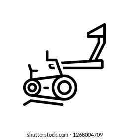 Vector icon for gym