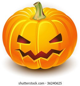 icono vector de la calabaza de halloween