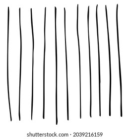 Vector icon, hand-drawn stripes, doodles.
