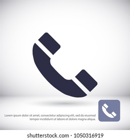 vector icon handset