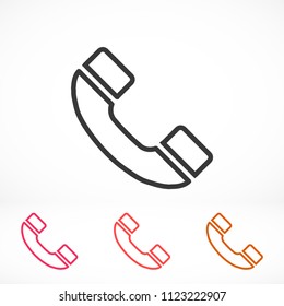 vector icon handset
