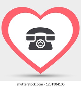 vector icon handset
