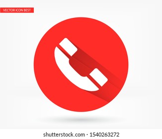 vector icon handset . Lorem Ipsum Illustration design