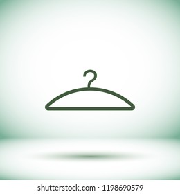 Vector icon hanger 10 EPS