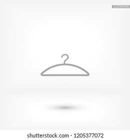 Vector icon hanger 10 EPS