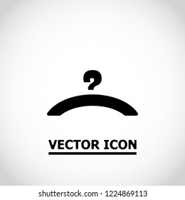 Vector icon hanger 10 EPS