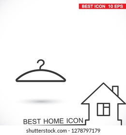 Vector icon hanger 10 EPS