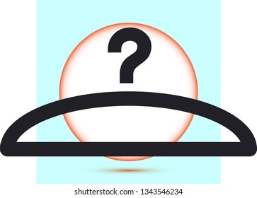 Vector icon hanger 10 EPS