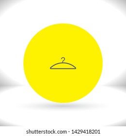 Vector icon hanger 10 EPS . Lorem Ipsum Illustration design