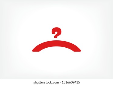Vector icon hanger 10 EPS . Lorem Ipsum Illustration design