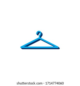 Vector icon hanger
isometric. 3d  sign isolated on white background.