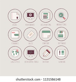 vector icon hardware 