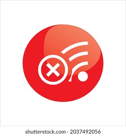 Vector Icon HD No Signal Wifi