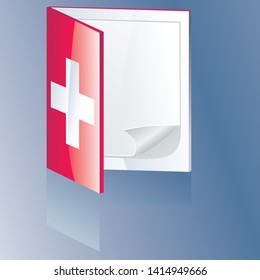 Vector Of Icon Health Box As A Place For Storing First Aid Medicines In Minor Injury