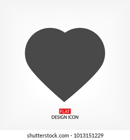 Vector icon heart 10 EPS