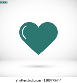 Vector icon heart 10 EPS