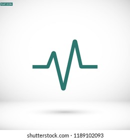 Vector icon heart 10 EPS