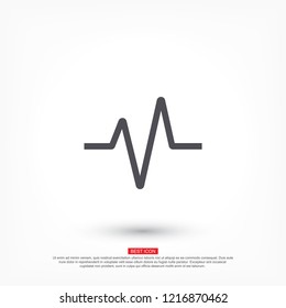 Vector icon heart 10 EPS