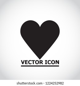 Vector icon heart 10 EPS