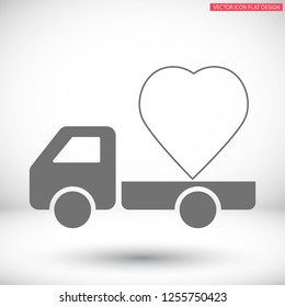 Vector icon heart 10 EPS