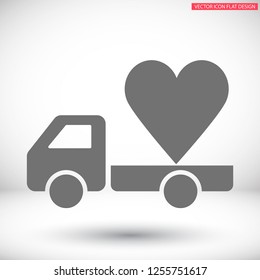 Vector icon heart 10 EPS