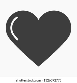 Vector icon heart 10 EPS