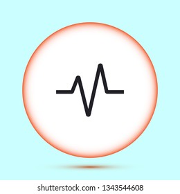 Vector icon heart 10 EPS