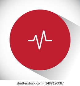 Vector icon heart 10 EPS . Lorem Ipsum Illustration design