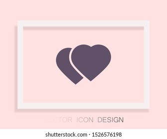 Vector icon heart 10 EPS Vector icon heart 10 EPS . Lorem Ipsum Illustration design