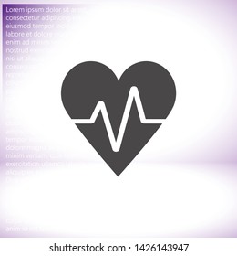 Vector icon heart 10 EPSVector icon heart 10 EPS . Lorem Ipsum Illustration design