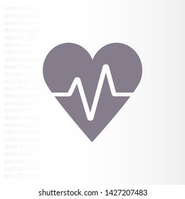 Vector icon heart 10 EPSVector icon heart 10 EPS . Lorem Ipsum Illustration design
