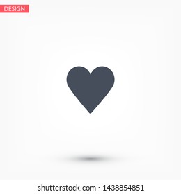 Vector icon heart 10 EPSVector icon heart 10 EPS . Lorem Ipsum Illustration design