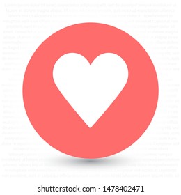Vector icon heart 10 EPSVector icon heart 10 EPS . Lorem Ipsum Illustration design