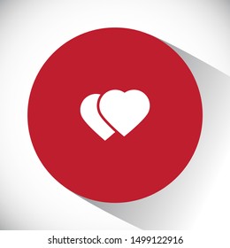 Vector icon heart 10 EPSVector icon heart 10 EPS . Lorem Ipsum Illustration design