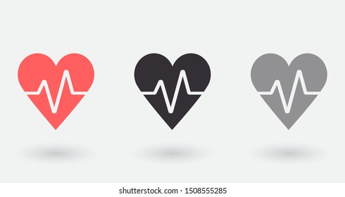 Vector icon heart 10 EPSVector icon heart 10 EPS . Lorem Ipsum Illustration design