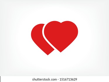 Vector icon heart 10 EPSVector icon heart 10 EPS . Lorem Ipsum Illustration design