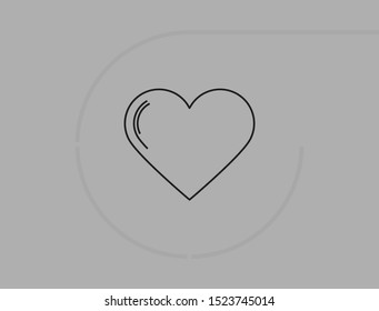 Vector icon heart 10 EPSVector icon heart 10 EPS . Lorem Ipsum Illustration design